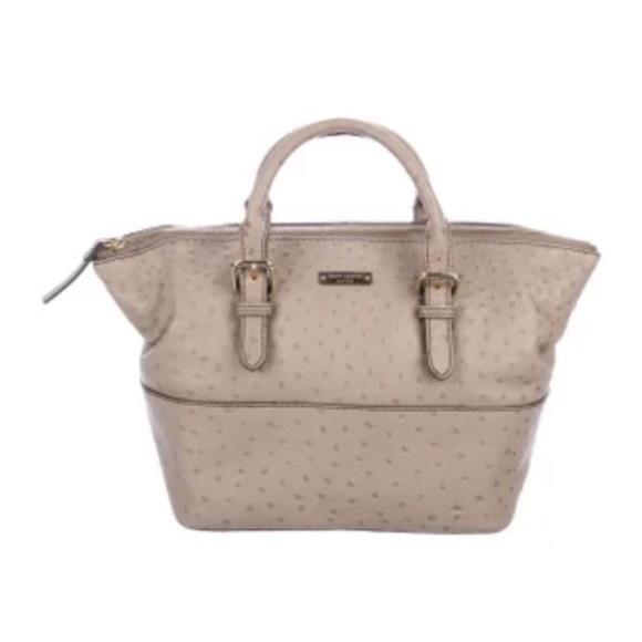 Kate Spade Portola Valley Blaine Satchel Handbag COLOR: TAUPE *****AUTHENTIC** - Picture 4 of 9